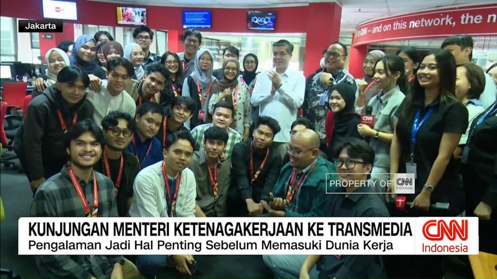 VIDEO: Kunjungan Menteri Ketenagakerjaan ke Transmedia