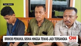 VIDEO: Brimob Pemukul Siswa hingga Tewas Jadi Tersangka