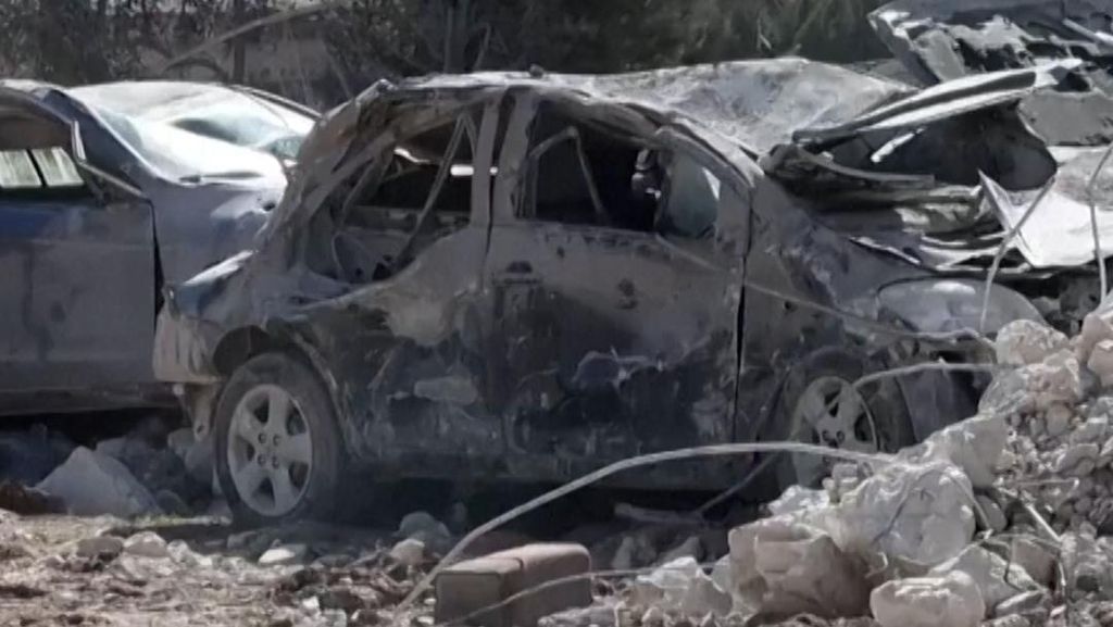 Kehancuran Akibat Serangan Israel di Lebanon yang Tewaskan 10 Orang