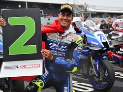 Aksi Gemilang Rider RI Aldi Satya Mahendra: Start Buncit, Finis P2 WorldSSP