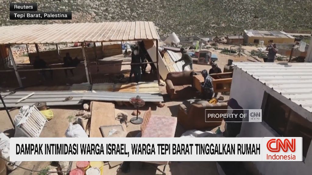 VIDEO: Dampak Intimidasi Israel, Warga Tepi Barat Tinggalkan Rumah
