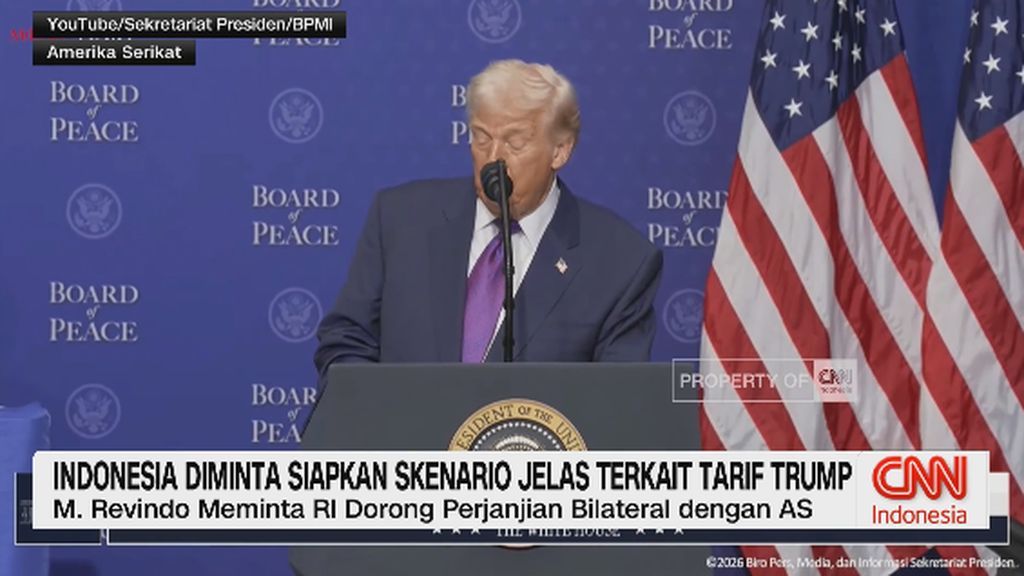 VIDEO: Indonesia Diminta Siapkan Skenario Jelas Terkait Tarif Trump