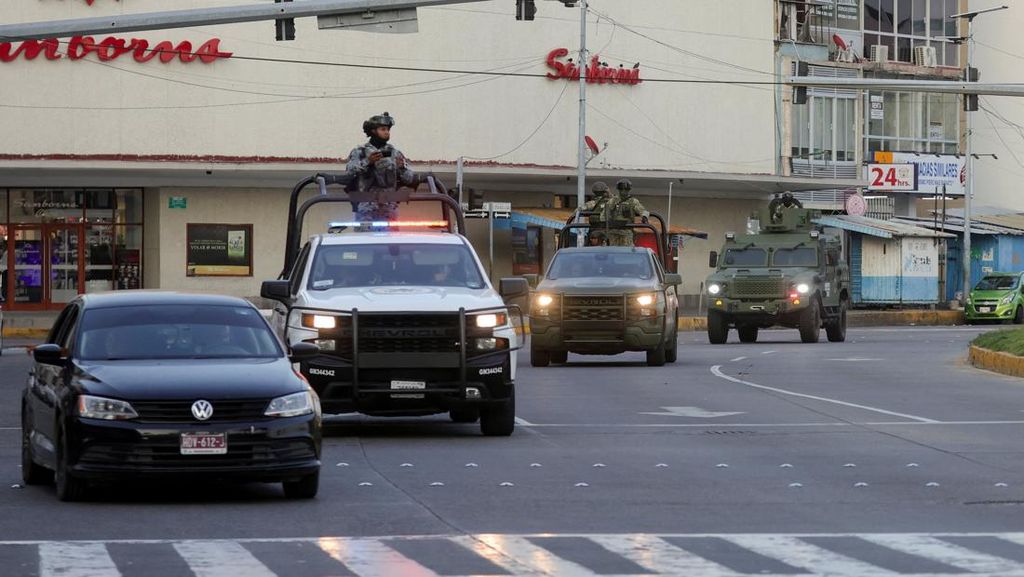Jenazah Bos Kartel Narkoba Tiba di Meksiko City