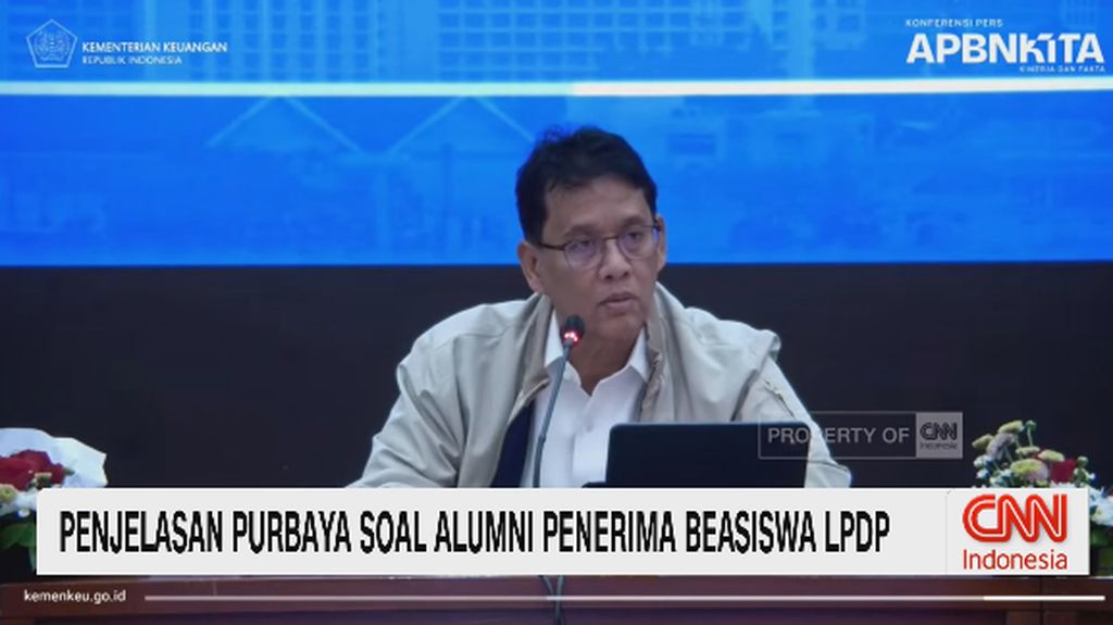 VIDEO: Pesan Purbaya untuk Alumni Penerima Beasiswa LPDP