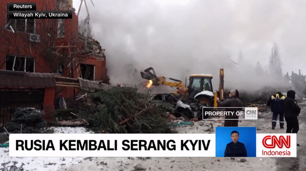 VIDEO: Rusia Kembali Serang Kyiv
