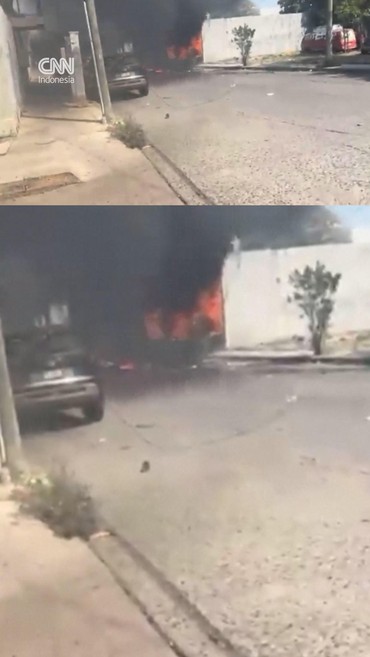 Situasi 'Neraka' di Meksiko Usai Tewasnya Bos Narkoba El Mencho