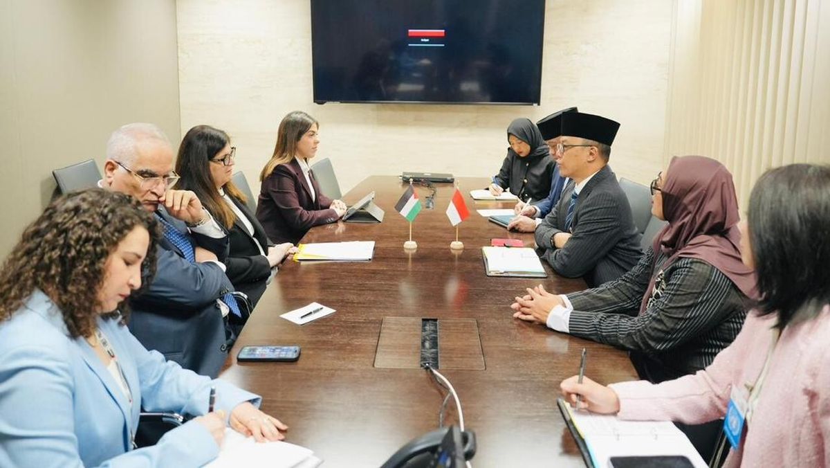 Menlu Sugiono Bertemu Menlu Palestina, Tekankan Dukung Kemerdekaan