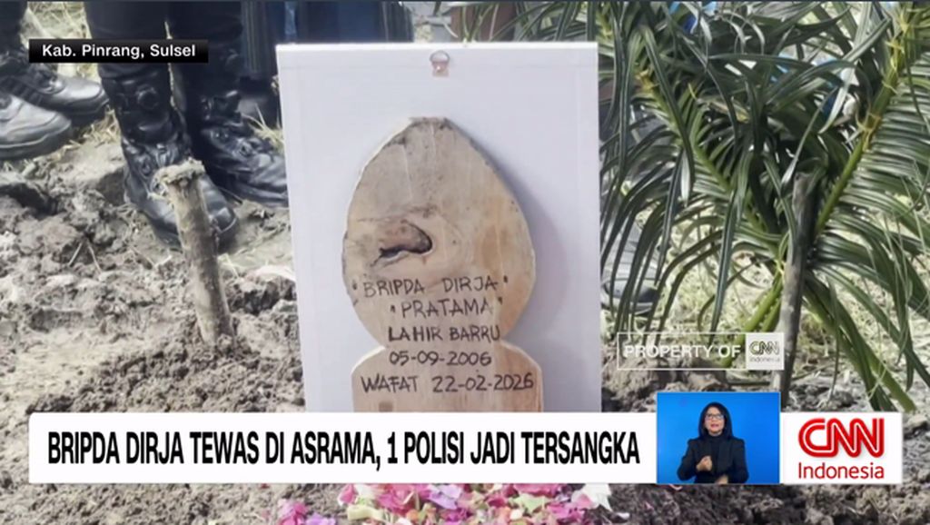 VIDEO: Bripda Dirja Tewas di Asrama, Satu Polisi Tersangka