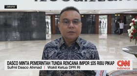 VIDEO: Dasco Minta Pemerintah Tunda Rencana Impor 105 Ribu Pikap