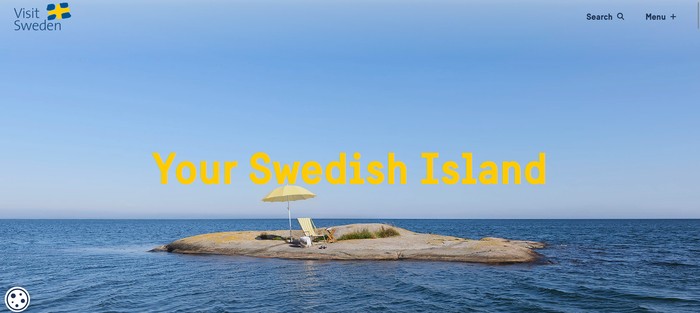 Swedia memiliki pulau terbanyak di dunia, dan hubungan yang istimewa dengan alam. Di sanalah akses, tanggung jawab, dan kesederhanaan berjalan beriringan. Dari sekian banyak pulau di Swedia, Visit Sweden telah memilih lima pulau untuk diberikan kepada satu wisatawan internasional selama periode satu tahun.