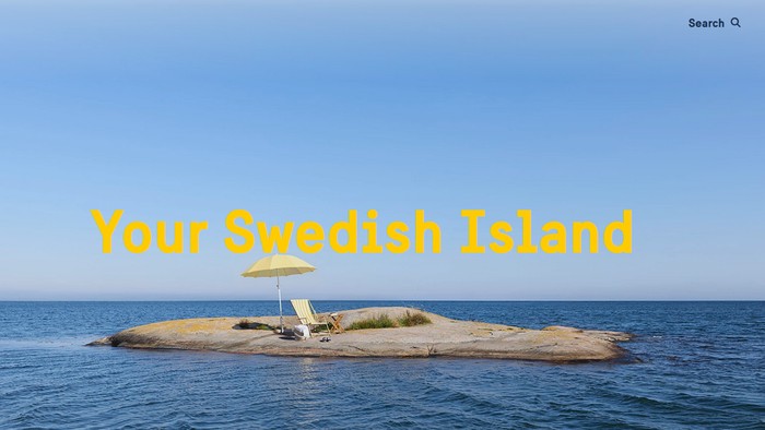 Swedia memiliki pulau terbanyak di dunia, dan hubungan yang istimewa dengan alam. Di sanalah akses, tanggung jawab, dan kesederhanaan berjalan beriringan. Dari sekian banyak pulau di Swedia, Visit Sweden telah memilih lima pulau untuk diberikan kepada satu wisatawan internasional selama periode satu tahun.