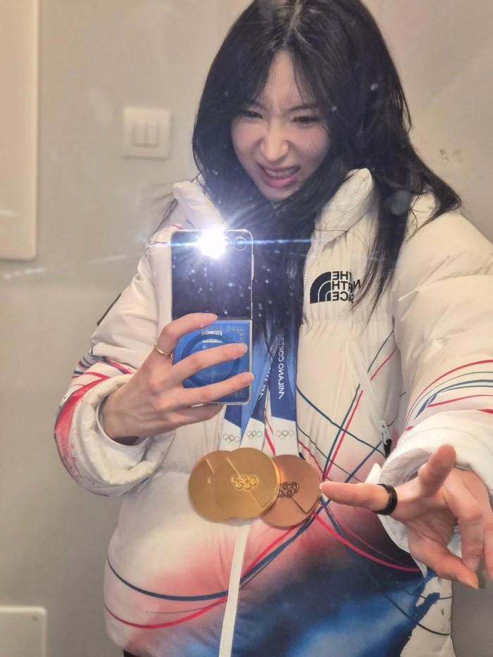 Kim Gil-li peraih medali di Winter Olympics Milano Cortina 2026/Foto: instagram.com/@gilli_kim