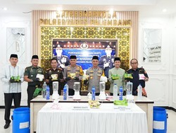 Pimpin Pemusnahan, Kapolda Sumsel Tegaskan Komitmen Berantas Narkotika