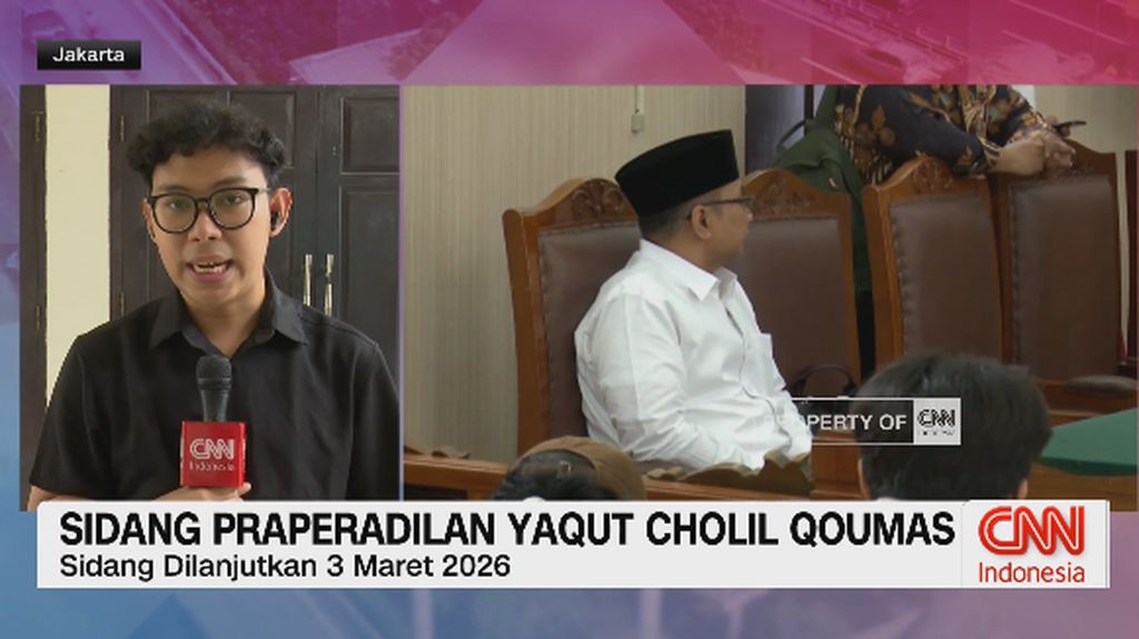 VIDEO: Sidang Praperadilan Yaqut Cholil Qoumas