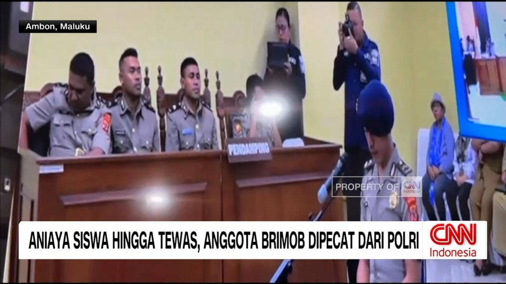 VIDEO: Aniaya Siswa Hingga Tewas, Anggota Brimob Dipecat dari Polri