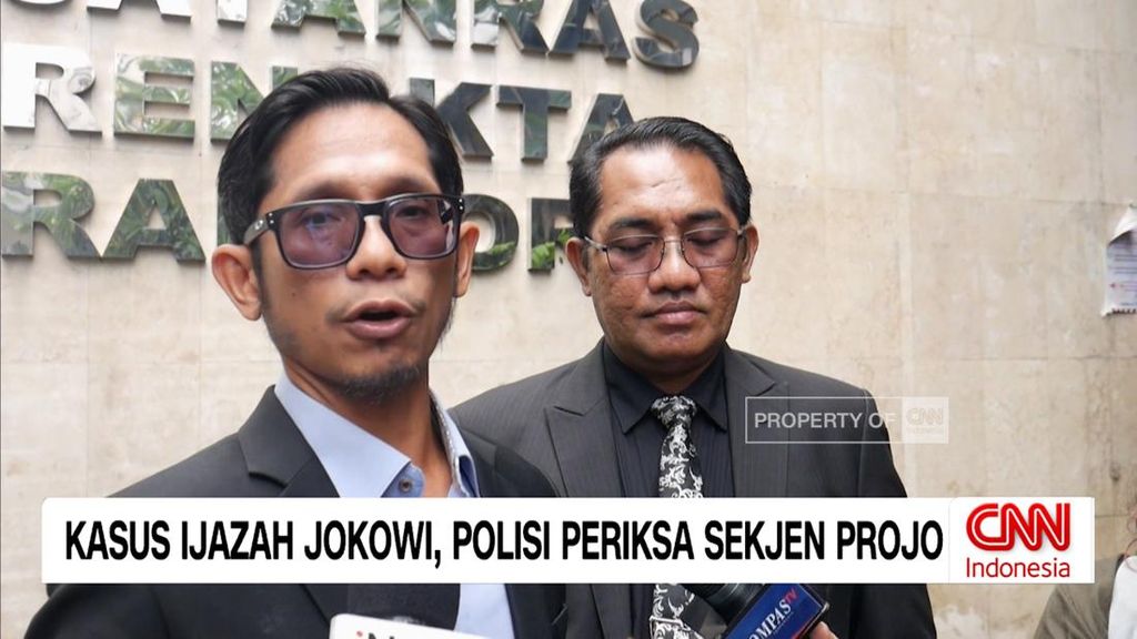 VIDEO: Kasus Ijazah Jokowi, Polisi Periksa Sekjen Projo