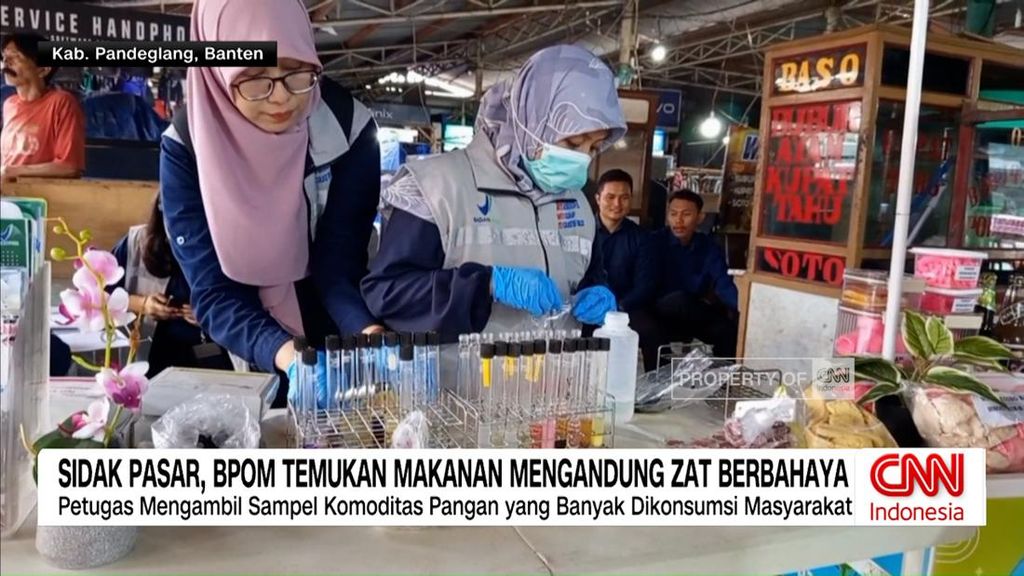 VIDEO: Sidak Pasar, BPOM Temukan Makanan Mengandung Zat Berbahaya