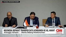 VIDEO: Indonesia Sepakat Transfer Data Konsumen ke AS