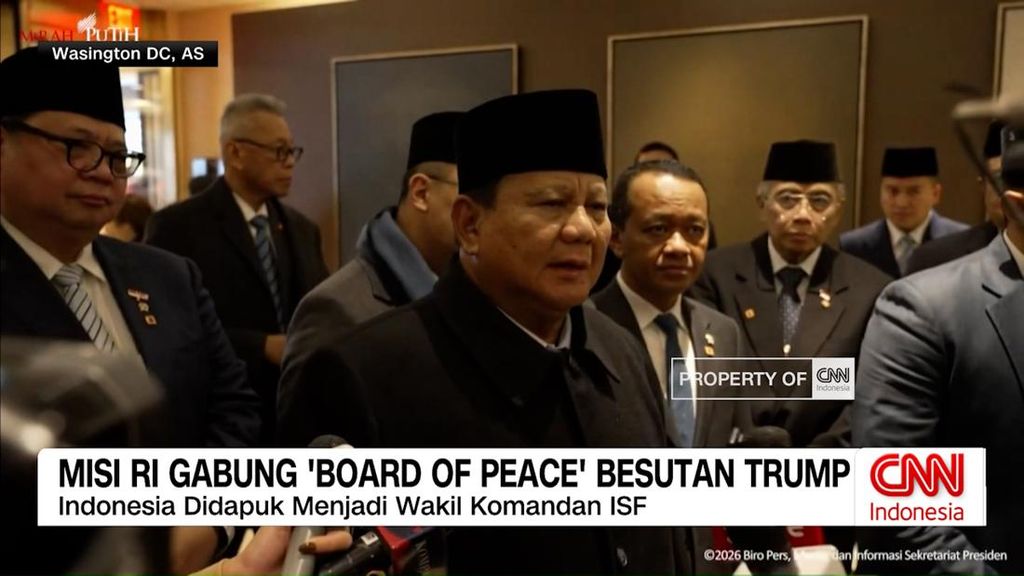 VIDEO: Misi RI Gabung Board of Peace Besutan Trump