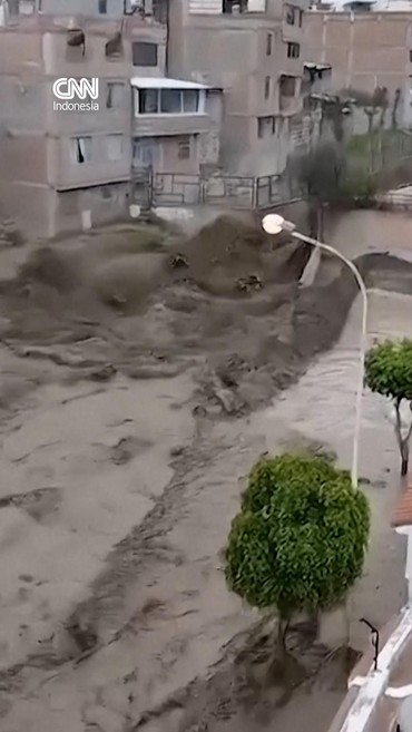 Banjir Bandang Terjang Wilayah Arequipa di Peru