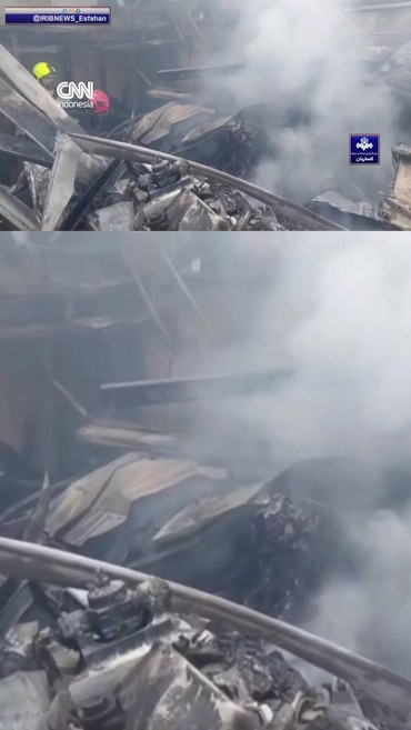 Detik-detik usai Helikopter Militer Iran Jatuh, Tewaskan 4 Orang