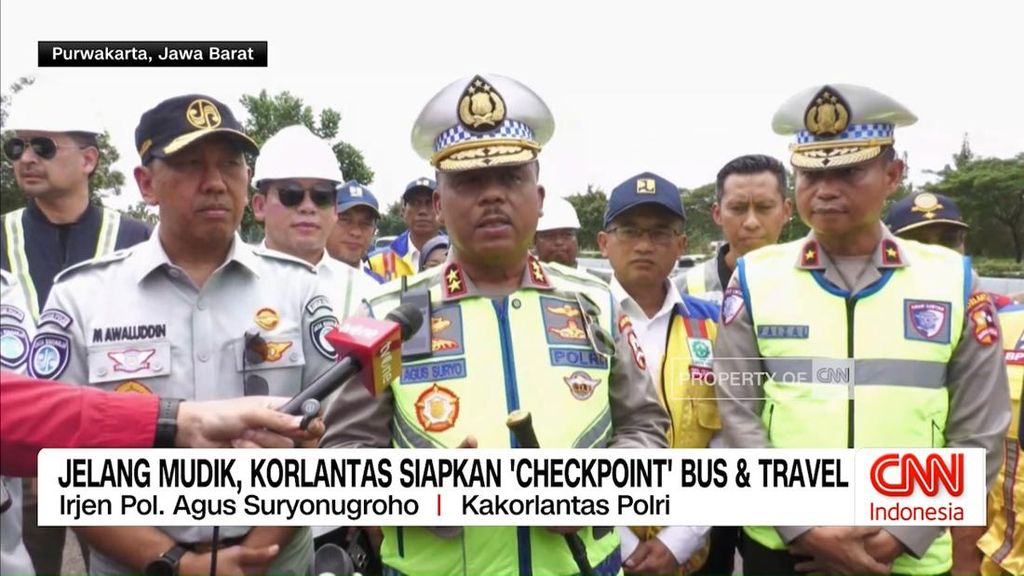VIDEO: Jelang Mudik, Korlantas Siapkan 'Checkpoint' Bus dan Travel
