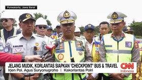 VIDEO: Jelang Mudik, Korlantas Siapkan 'Checkpoint' Bus dan Travel