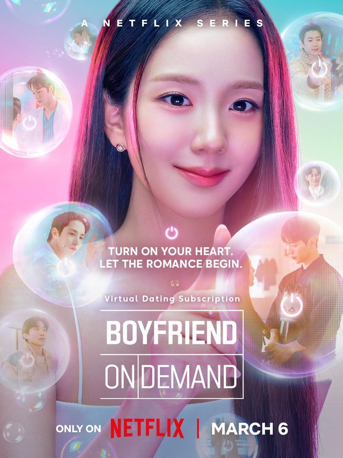 Boyfriend on Demand merupakan drama Korea yang akan menyuguhkan genre romantis-komedi. Ceritanya diawali dengan Seo Mi Rae (Jisoo), produser Webtoon yang disibukkan pekerjaan dan hampir terbiasa dengan kehidupan tanpa percintaan