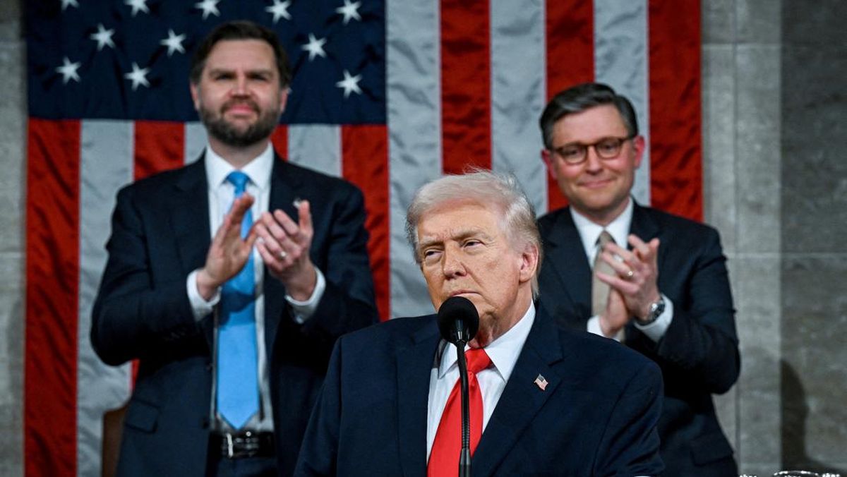 Trump Lagi-lagi Cetak Rekor Pidato State of The Union Terpanjang