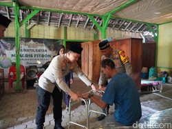 Kapolres Bojonegoro Tebar Kepedulian Lewat Blusukan Ramadan