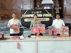 Satpam Toko Emas di Jembrana Tilap 11,5 Kg Perhiasan buat Judol