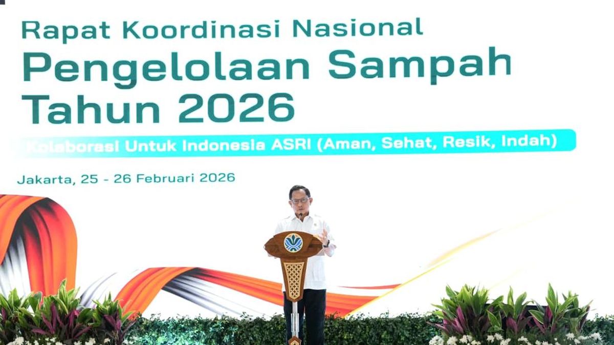 Mendagri Tito Tegaskan Penanganan Sampah Harus Terintegrasi