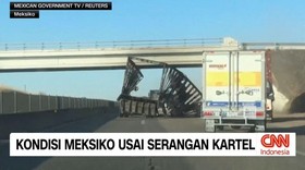 VIDEO: Kondisi Meksiko Usai Serangan Kartel Narkoba 