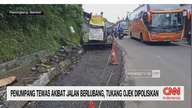 VIDEO: Penumpang Tewas Akibat Jalan Berlubang, Tukang Ojek Dipolisikan