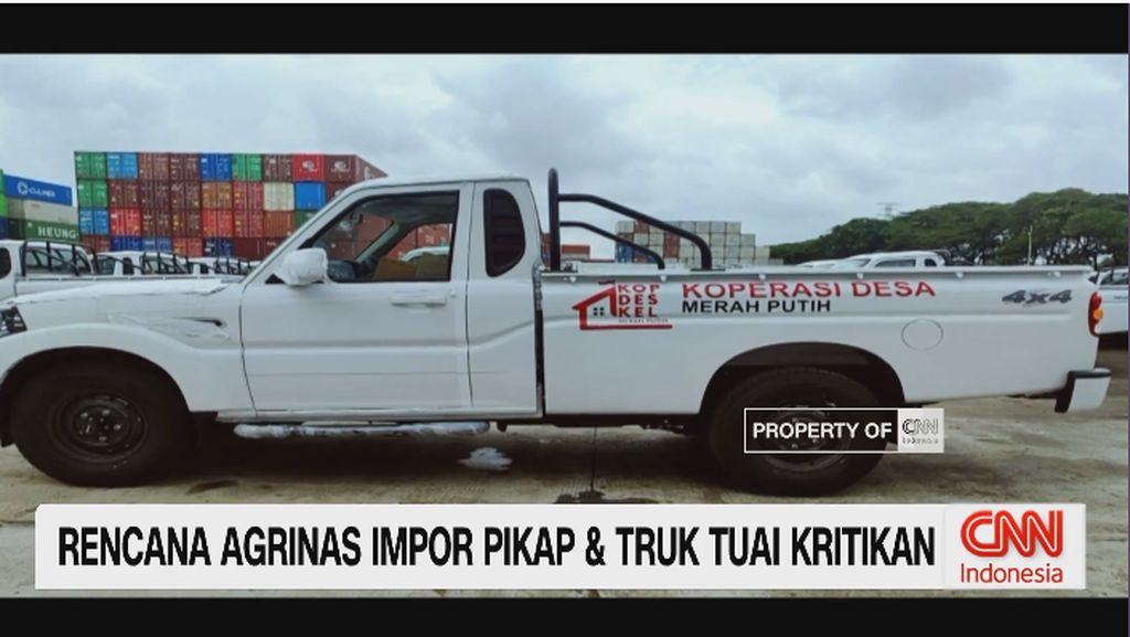 VIDEO: Rencana Agrinas Impor Pikap dan Truk Tuai Kritik
