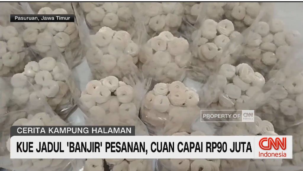 VIDEO: Kue Jadul 'Banjir' Pesanan, Cuan Capai Rp.90 Juta