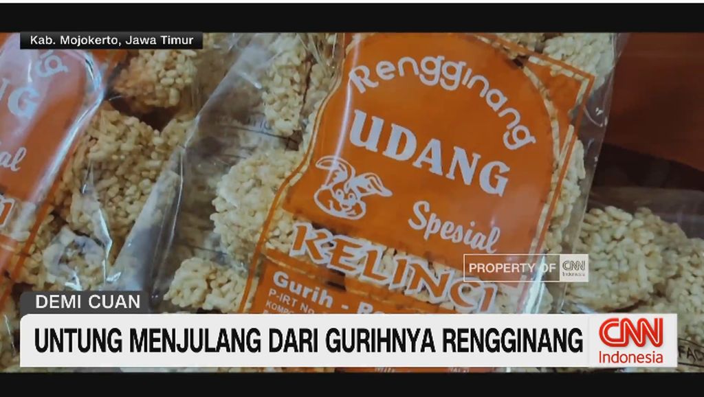 VIDEO: Untung Menjulang Dari Gurihnya Rengginang