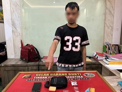 Pengedar Sabu Diringkus Saat Tunggu Pembeli di Gang Mataram