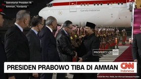 VIDEO: Presiden Prabowo Tiba di Amman