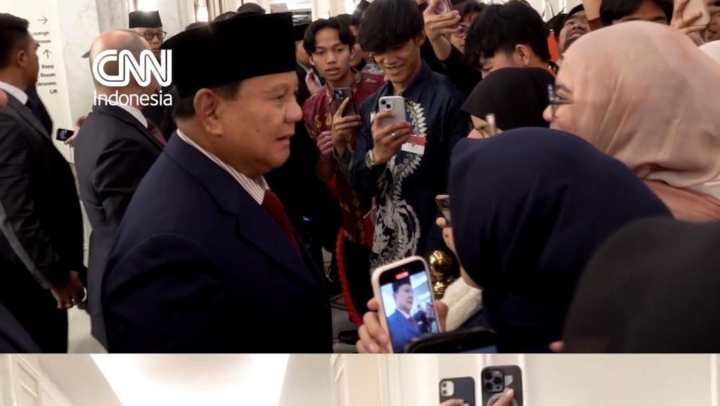 Momen Prabowo Beri Ucapan Selamat Ulang Tahun ke Mahasiswi di Yordania