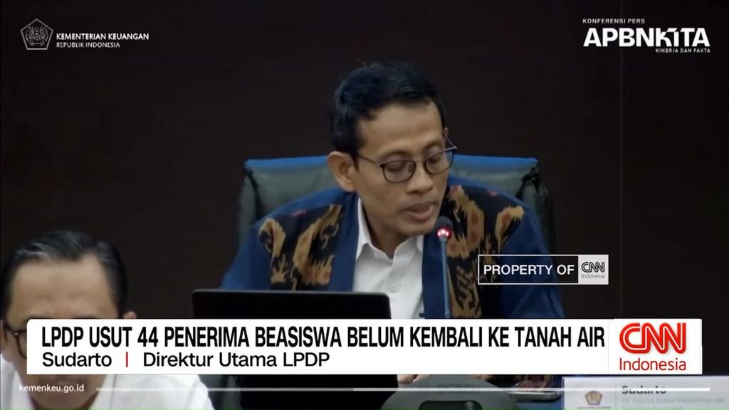 VIDEO: LPDP Usut 44 Penerima Beasiswa Belum Kembali ke Tanah Air
