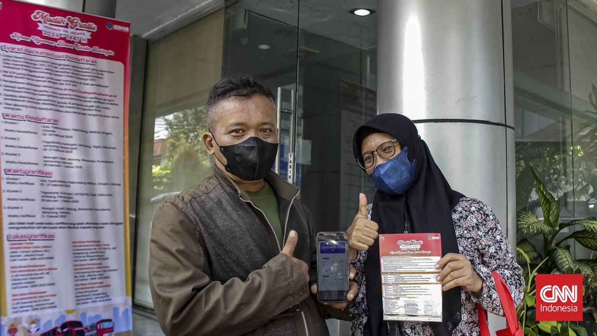 Foto: Verifikasi Mudik Gratis Pemprov Dki, Sedia Sekitar 3.000 Kursi