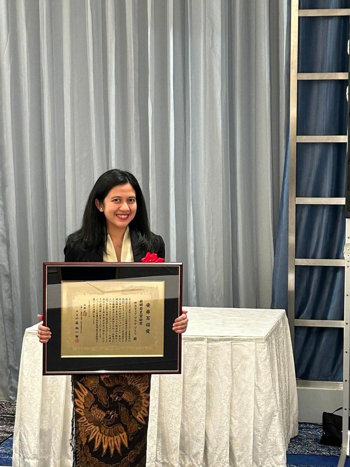 Dr. Sastia banyak meraih penghargaan dunia. Sejak 2009 hingga 2025/Foto: instagram.com/kiiborman