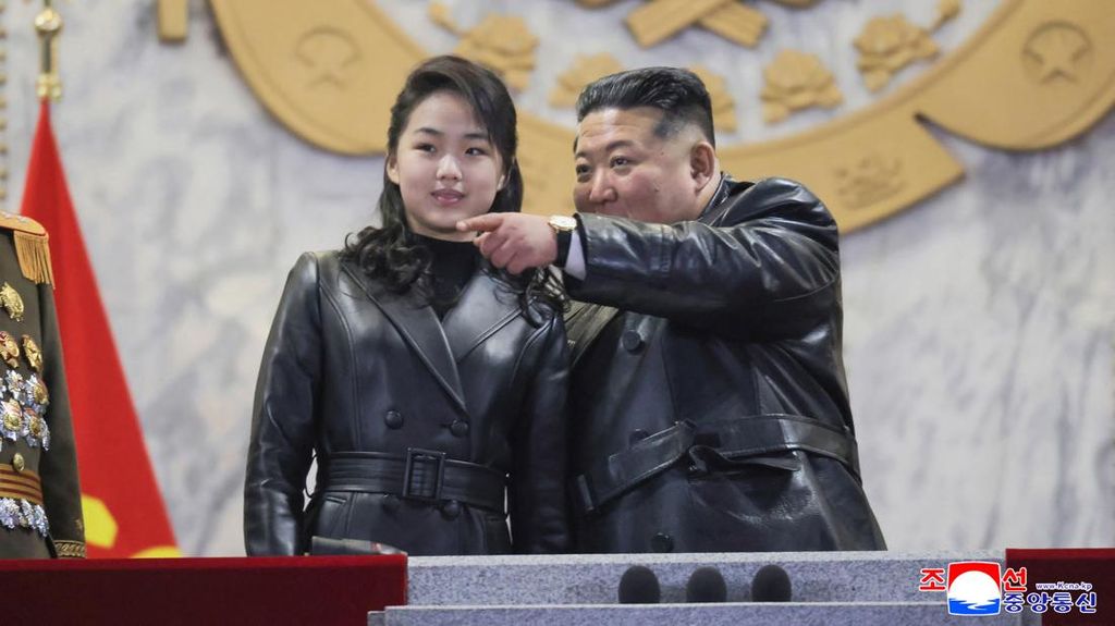 FOTO: Ini Sosok Putri Kim Jong Un Ju Ae yang Jadi Dirjen Rudal Korut