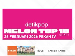 RUDE! Hearts2Hearts Geser Golden di Melon Top 100