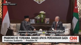 VIDEO: Prabowo ke Yordania, Bahas Upaya Perdamaian Gaza