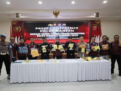 Polda Banten Sita 4,7 Kg Sabu dan 7,5 Kg Ganja Selama Januari-Februari 2026