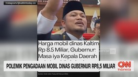 VIDEO: Polemik Pengadaan Mobil Dinas Gubernur Rp8,5 Miliar