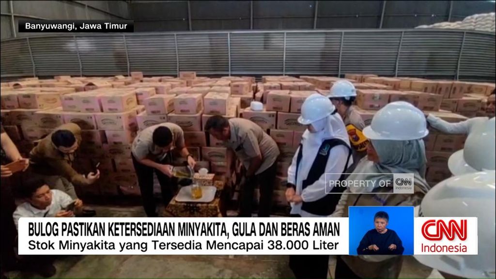 VIDEO: Bulog Pastikan Ketersediaan Minyakita, Gula, dan Beras Aman