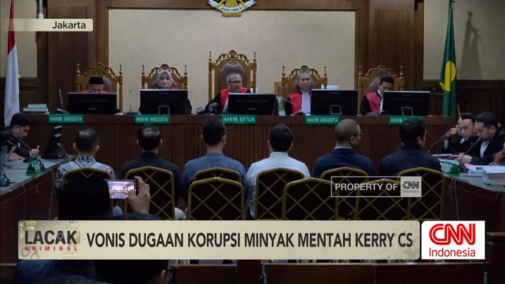 VIDEO: Vonis Kasus Dugaan Korupsi Minyak Mentah Kerry Cs